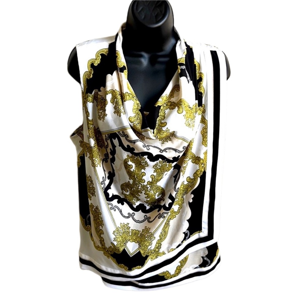 Cowl Neck, Layered Flow